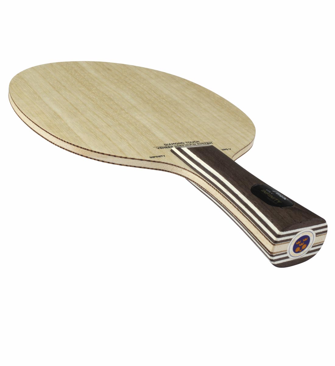 Stiga Infinity VPS V Shakehand Table Tennis Blade - Edge View