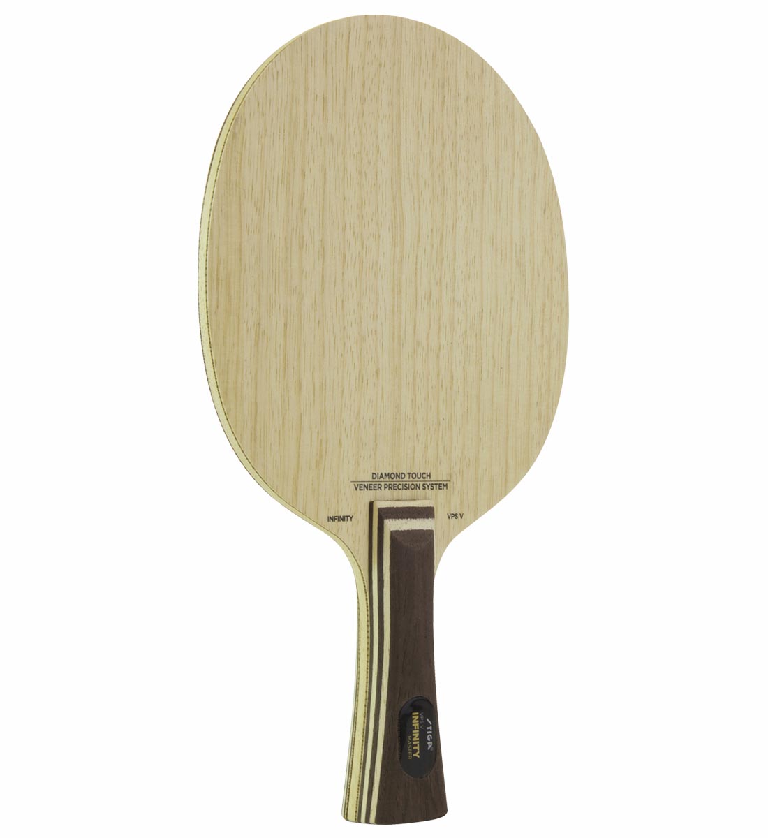 Stiga Infinity VPS V Shakehand Table Tennis Blade - Side View