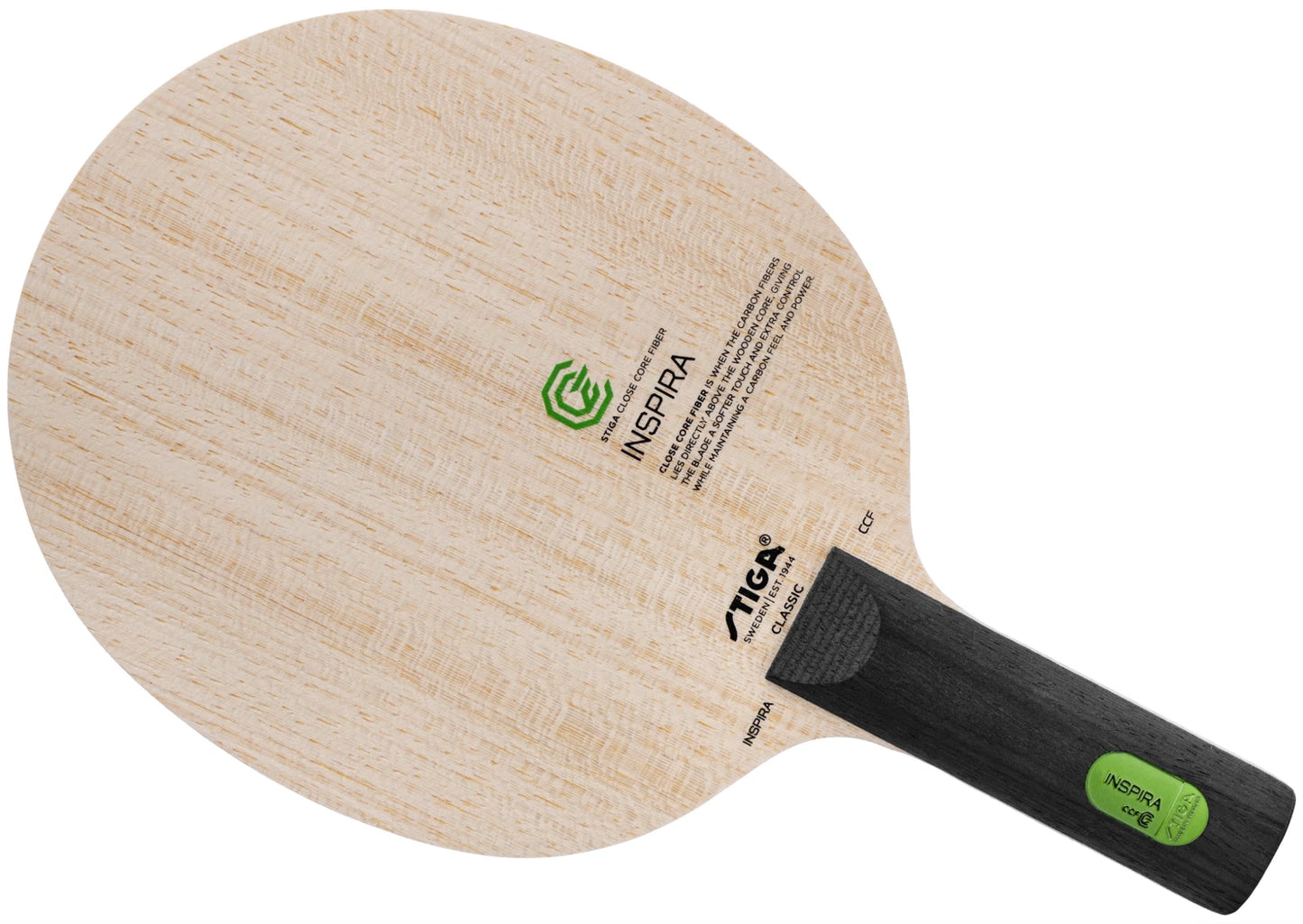 Stiga Inspira CCF - Offensive Table Tennis Blade - FL