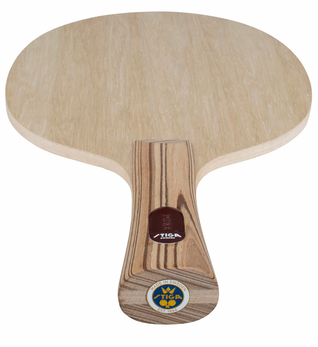 Stiga Pure Offensive Table Tennis Blade - Edge View