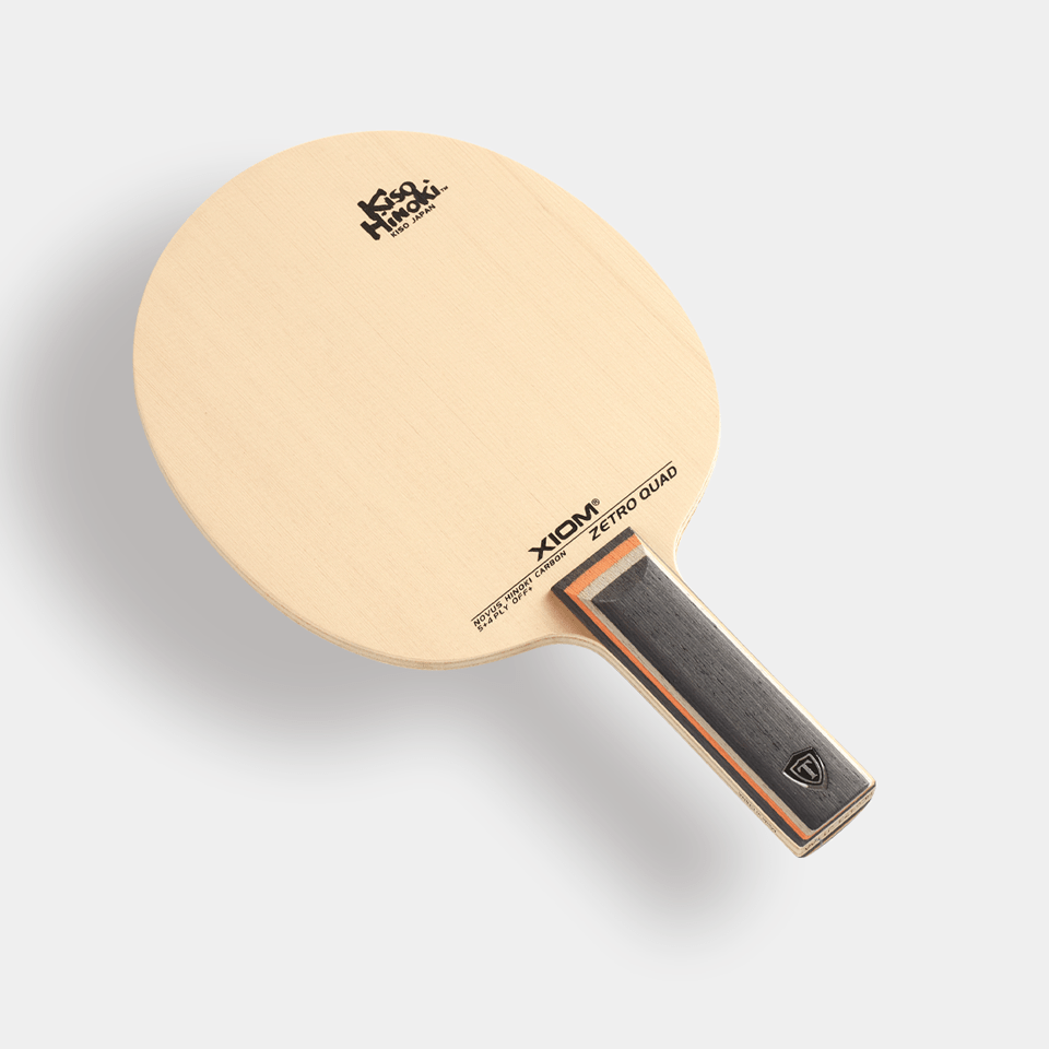 Xiom Zetro Quad Offensive Table Tennis Blade - Straight - Back
