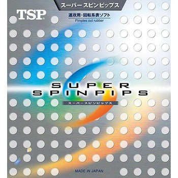 TSP Super Spinpips - Short Pips Table Tennis Rubber