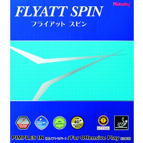 Nittaku Flyatt Spin - Inverted Table Tennis Rubber