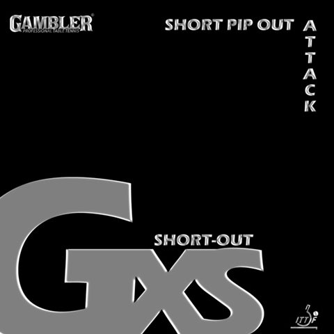 Gambler GXS - Short Pips Out Table Tennis Rubber - Oh-Toro
