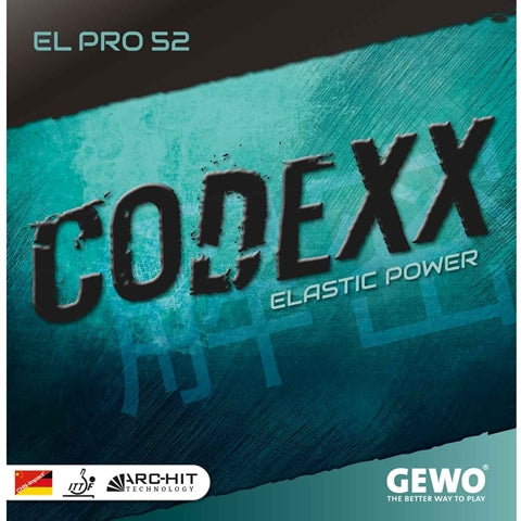 GEWO Codexx EL Pro 52 - Offensive Table Tennis Rubber