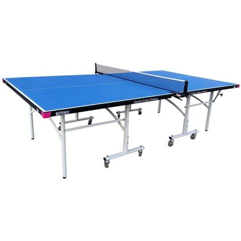 Butterfly Easifold Outdoor Rollaway - Table Tennis Table - Blue