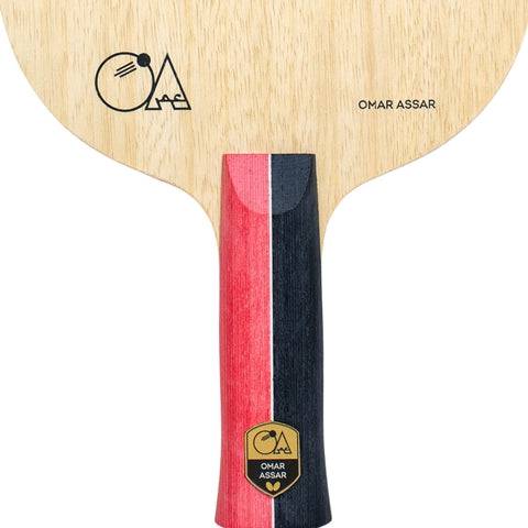 Butterfly Omar Assar Blade - Offensive Table Tennis Blade - Anatomic