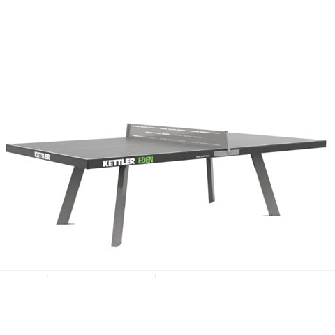 Kettler Eden - Outdoor Table Tennis Table - Grey