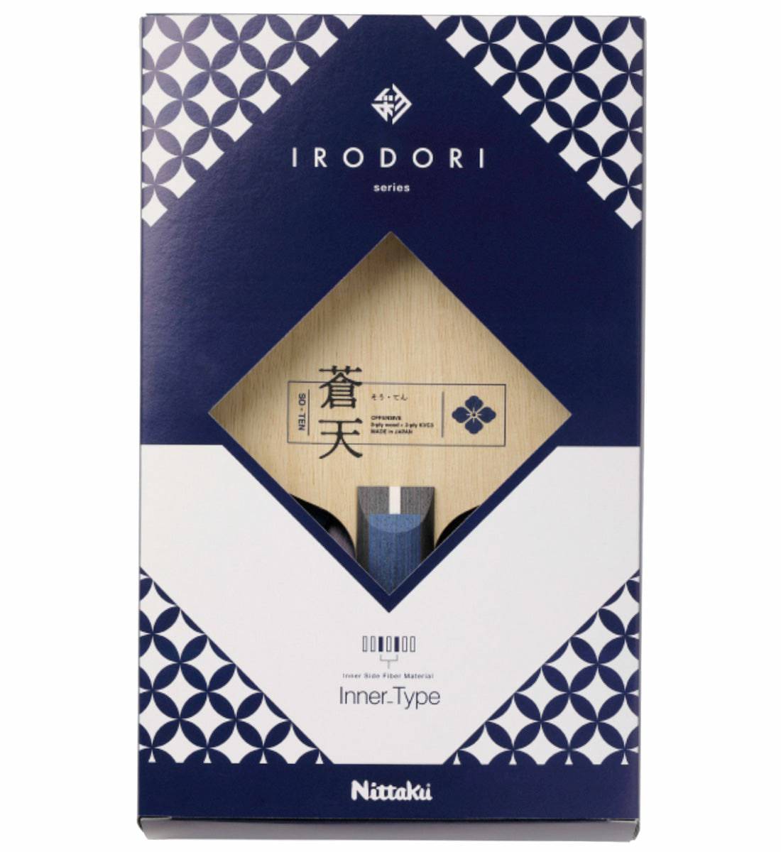 Nittaku So-Ten - Offensive Minus Table Tennis Blade - Packaging