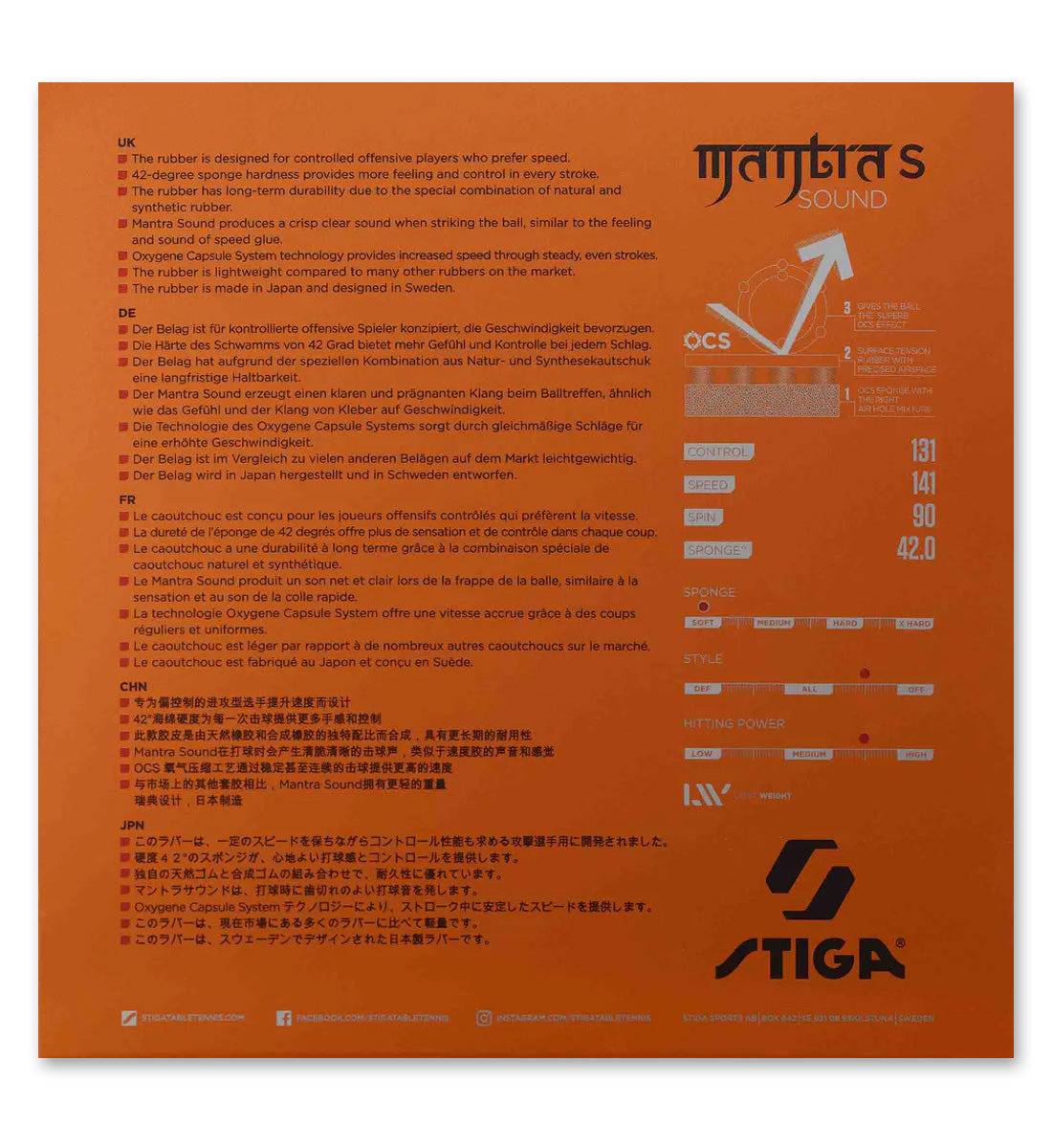 Stiga Mantra Sound - 2