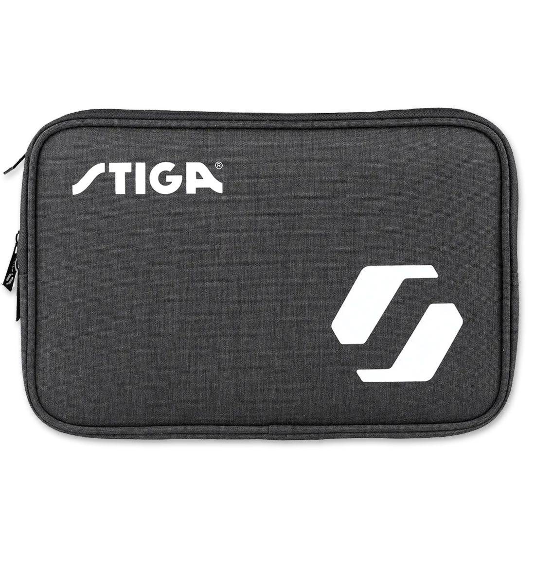 Stiga Rival Eco Double Rectangular Table Tennis Case - FRONT VIEW