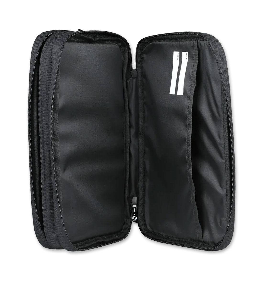 Stiga Rival Eco Double Rectangular Table Tennis Case - INSIDE VIEW