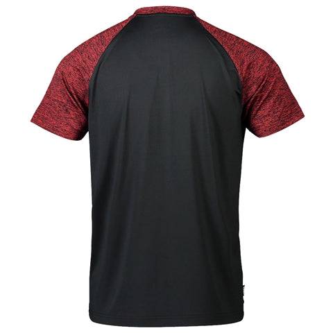 Stiga Team T-Shirt - Table Tennis Shirt - Black/Red - BACK