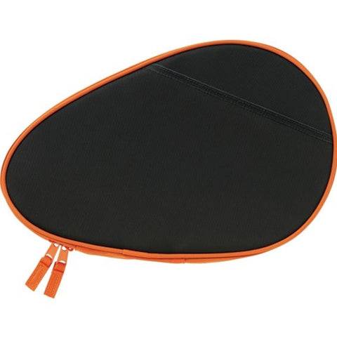 Victas Color Block Racket Case - Black- Back View