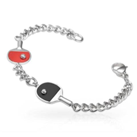 Vinqui Table Tennis Bat Curb Bracelet