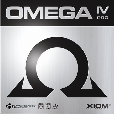 XIOM Omega IV / 4 Pro Version - Offensive Table Tennis Rubber