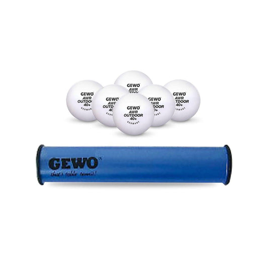 GEWO Ball Tube with Six GEWO AWR Outdoor Balls