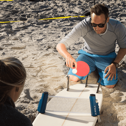JOOLA Retractable Table Tennis Net and Post Set - Travel Net