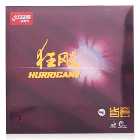 DHS Hurricane 3 Provincial Blue Table Tennis Rubber - 39 Degree