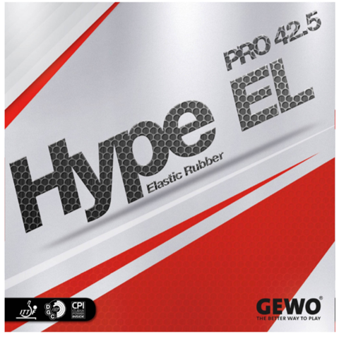 GEWO Hype EL Pro 42.5 - Table Tennis Rubber