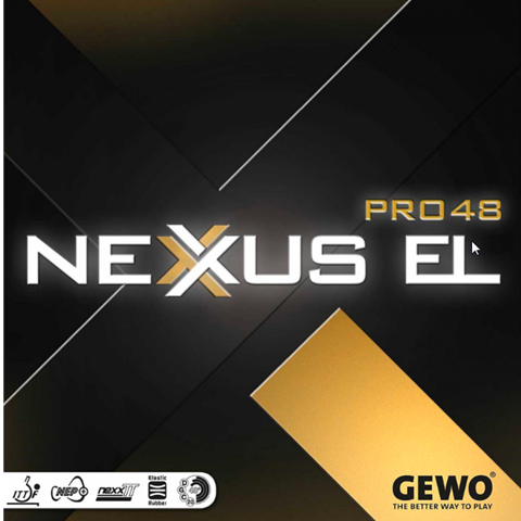 GEWO Nexxus EL Pro 48  - Offensive Table Tennis Rubber