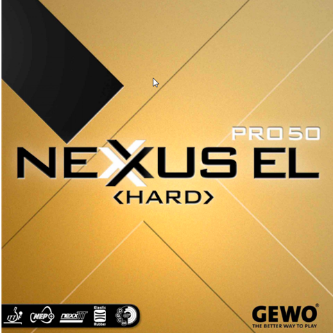 GEWO Nexxus EL Pro 50 Hard - Offensive Table Tennis Rubber