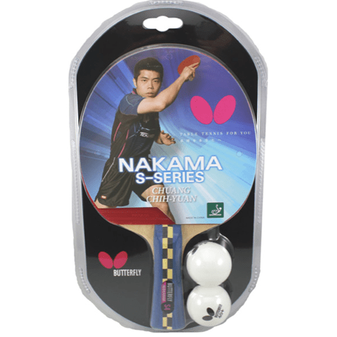 Butterfly Nakama S-4 Offensive Table Tennis Racket | Tabletennisstore.us