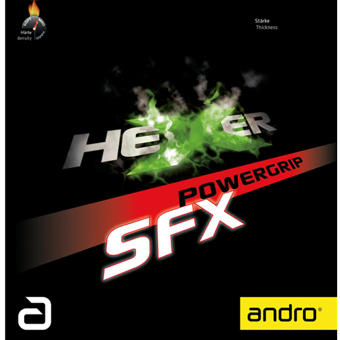 Andro Hexer Powergrip SXF Offensive Table Tennis Rubber