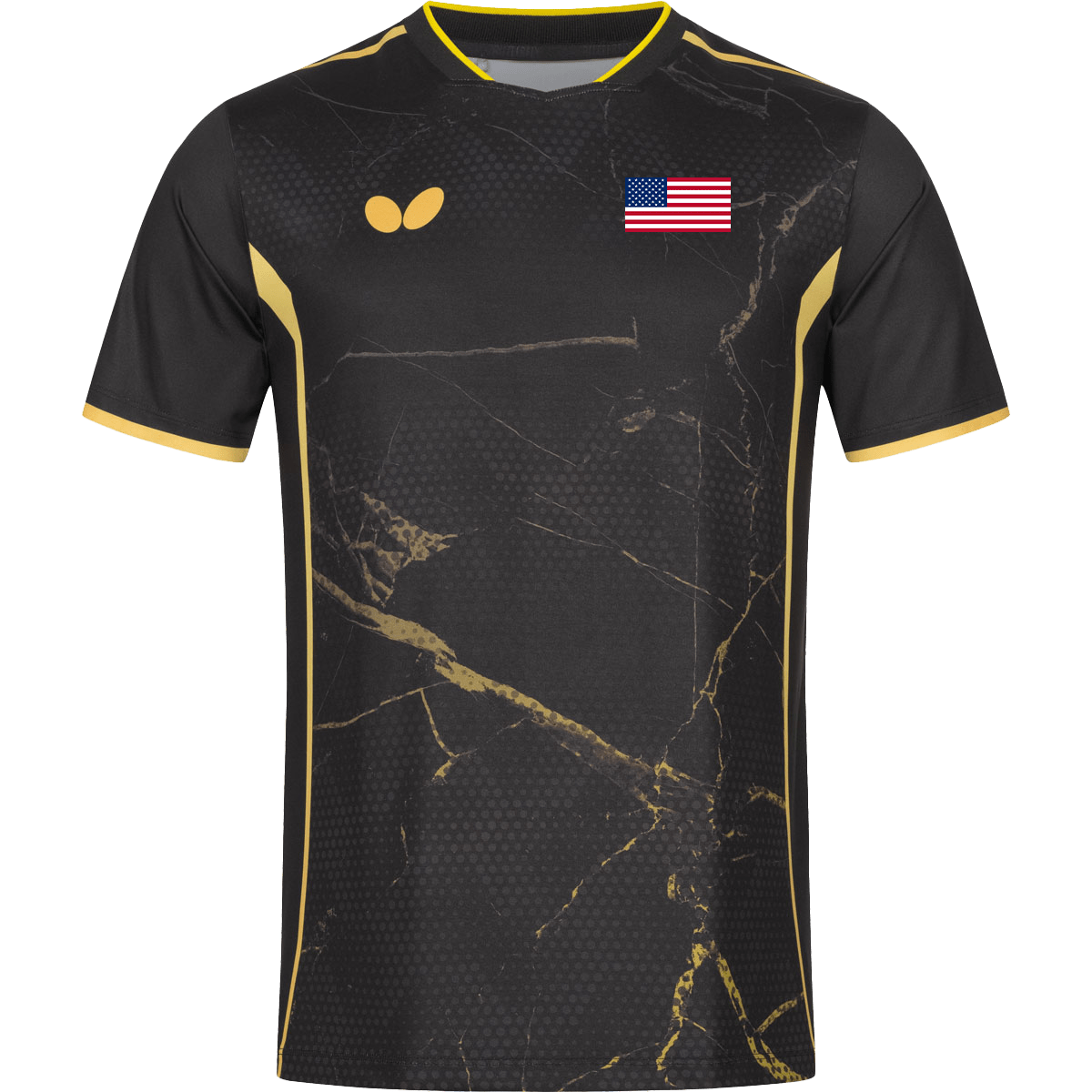 Butterfly USA Team 24 Shirt_Black