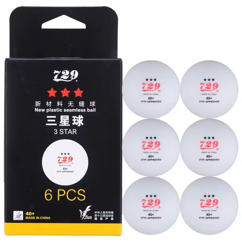 729 3-Star Seamless Balls - Six Pack Box