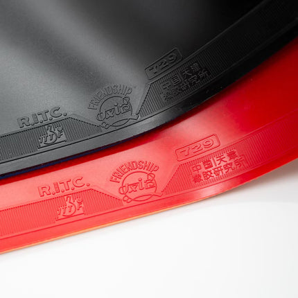 729 Friendship RITC - 729 Cross - Black ; Red Sheet