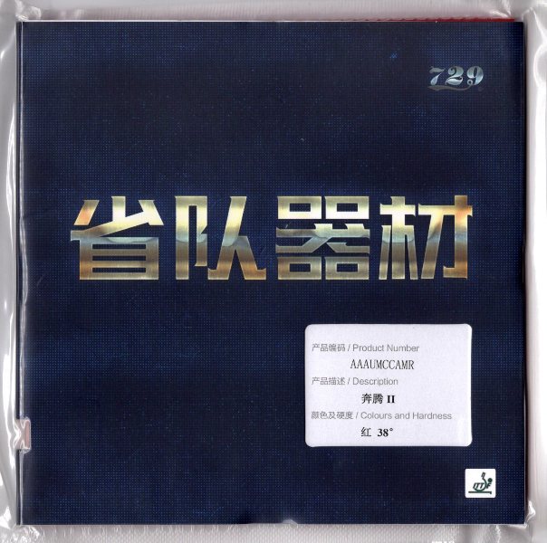 729 Friendship RITC - Battle II Provincial 38 Hardness Sponge