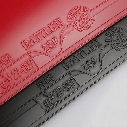 729 Friendship RITC - Battle II Provincial 40 Degree Hardness - Black;Red Rubber