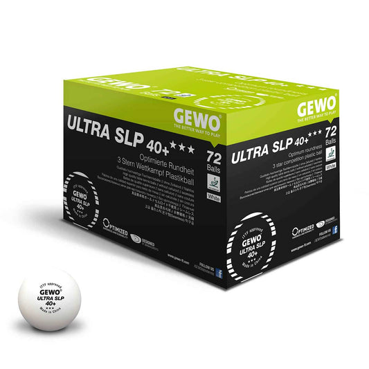 GEWO Ball Ultra SLP 40+  – Six Dozen Three Star Seamless Ball