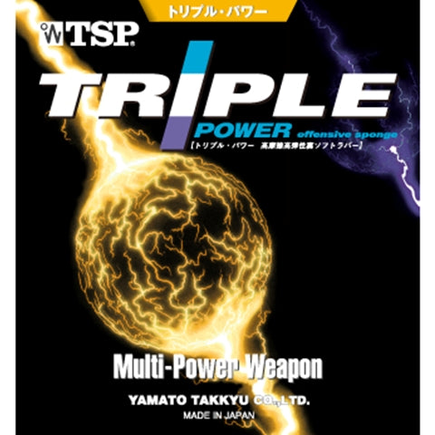 TSP Triple Power Offensive Sponge - ALL Table Tennis Rubber