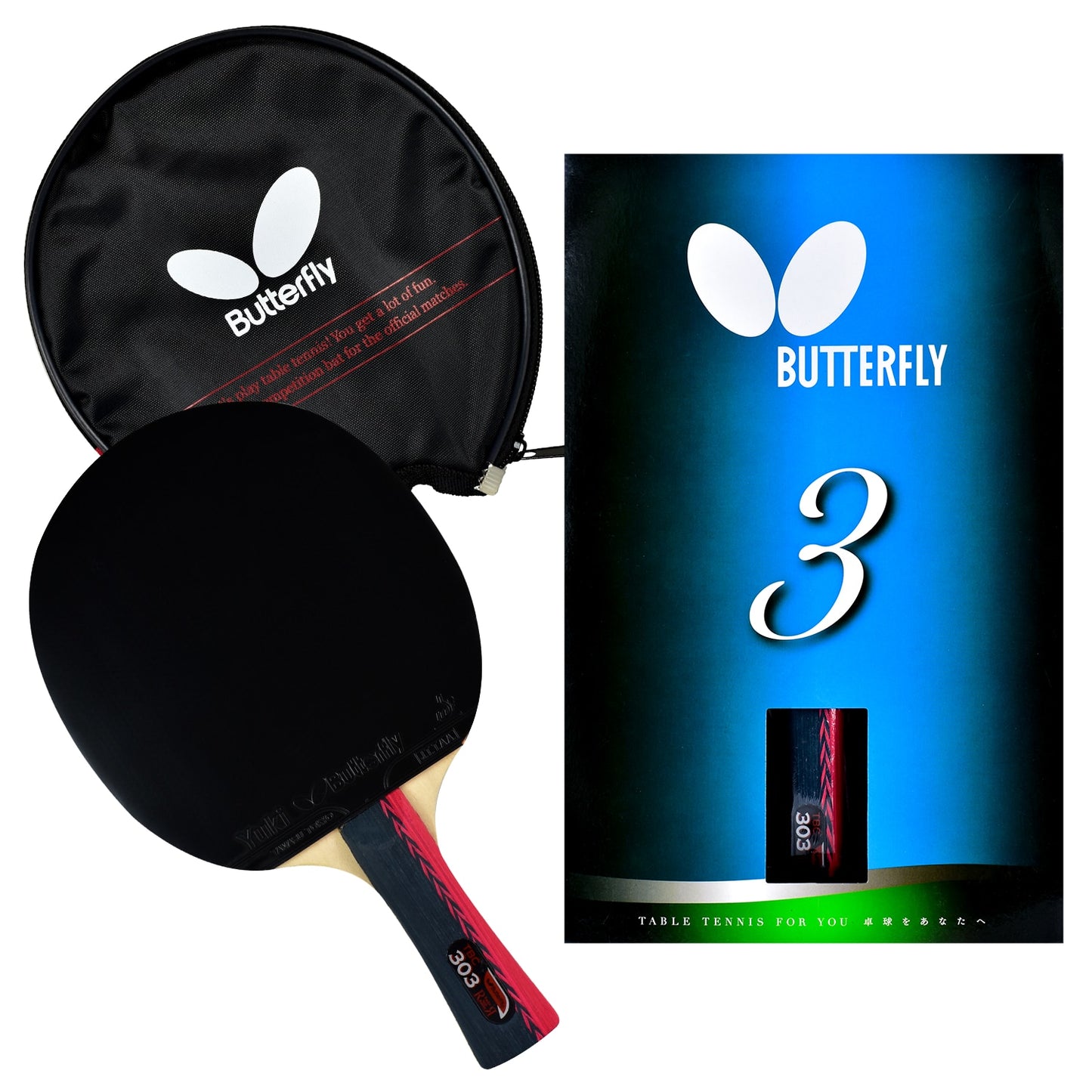 Butterfly Bty 303 Flared Racket