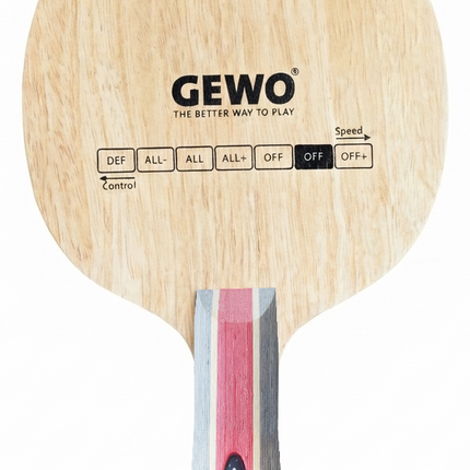 GEWO Hybrid Carbon X Speed Offensive Table Tennis Blade