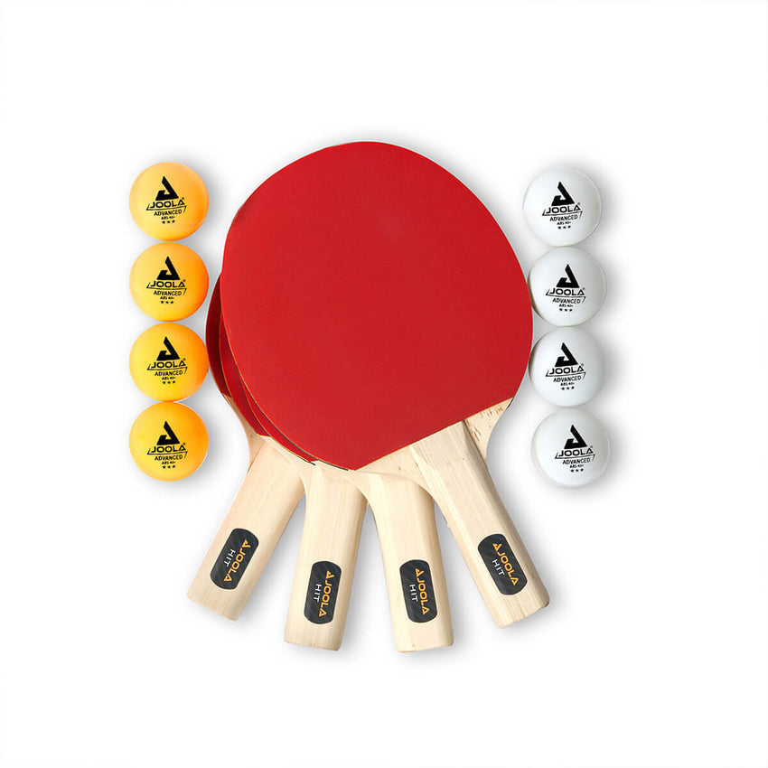 JOOLA Hit Table Tennis Rackets and Balls Set