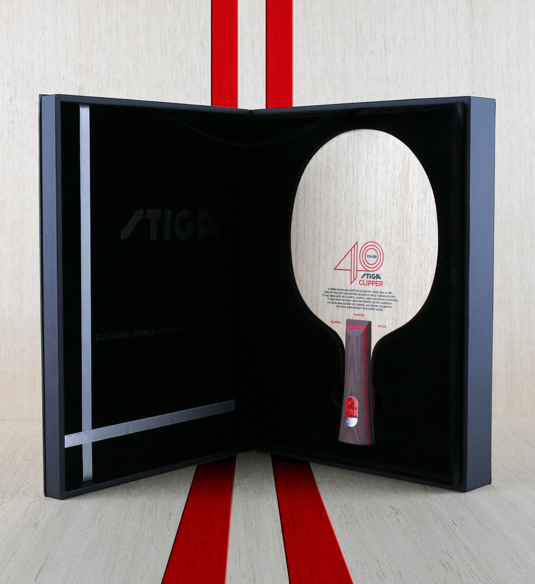 Stiga Clipper 40 Limited Edition - Offensive Table Tennis Blade