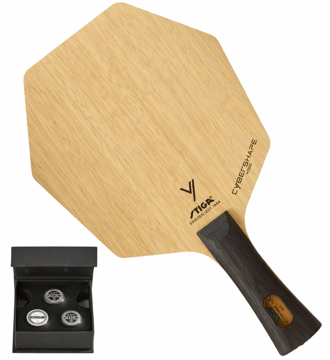 Stiga Cybershape Wood CWT - Offensive Table Tennis Blade