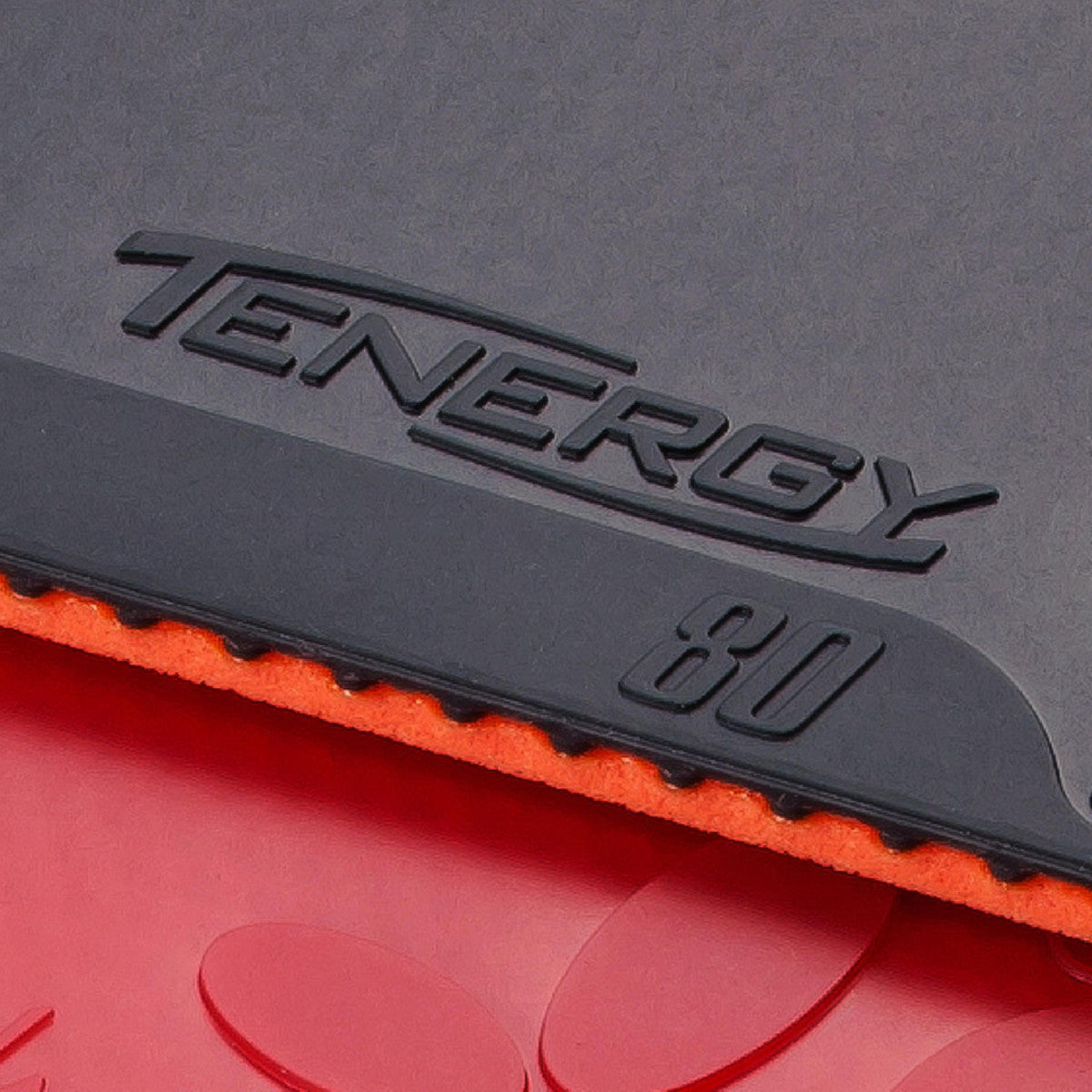 Butterfly Tenergy 80 - Table Tennis Rubber in Black and Red