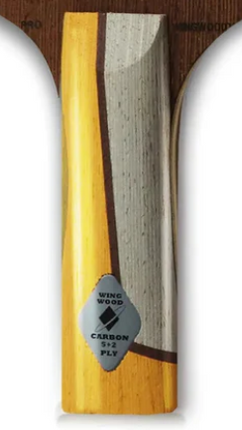 Gambler - WingWood IM8 Carbon - Offensive Table Racket - Straight