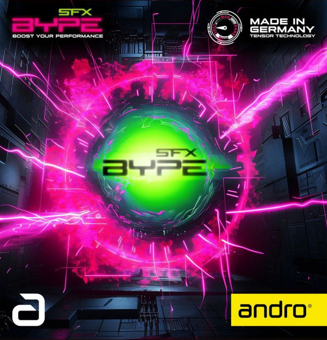 Andro BYPE SFX - Table Tennis Rubber - Inverted