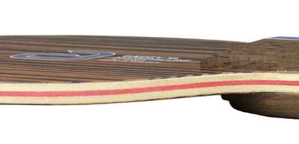 Andro Gauzy SL- Offensive Table Tennis Blade - Edge View