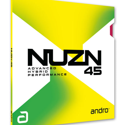 Andro NUZN 45 Inverted Table Tennis Rubber – Medium Sponge, Spin & Control