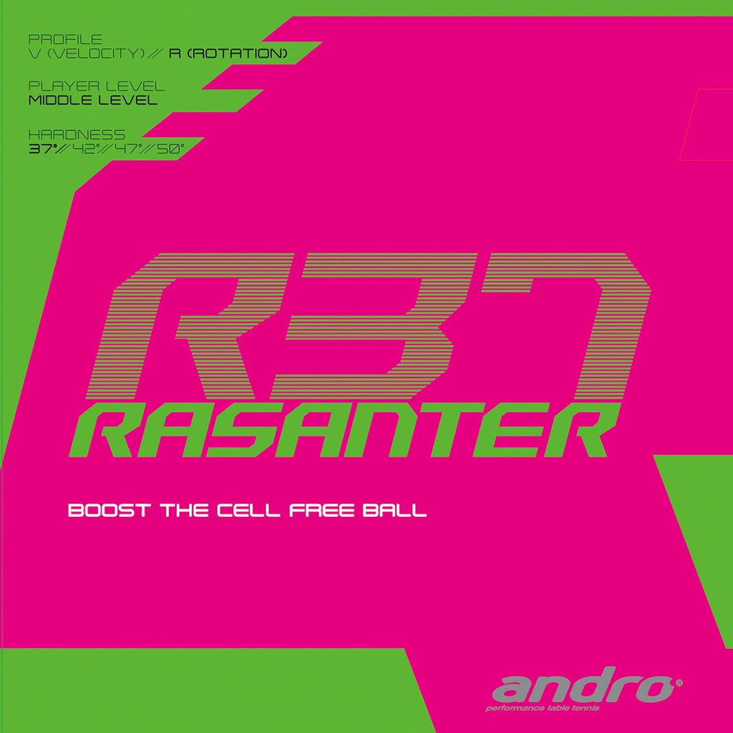 Andro Rasanter R37 Table Tennis Rubber