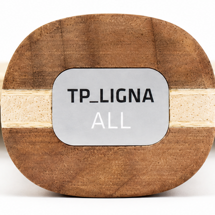 Andro TP Ligna Allround - Table Tennis Blade - Handle-Edge View