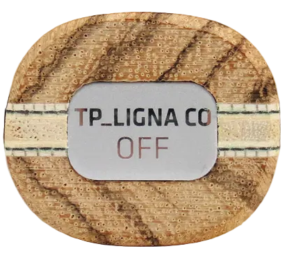 Andro TP Ligna CO Offensive - Table Tennis Blade - Handle-Edge View