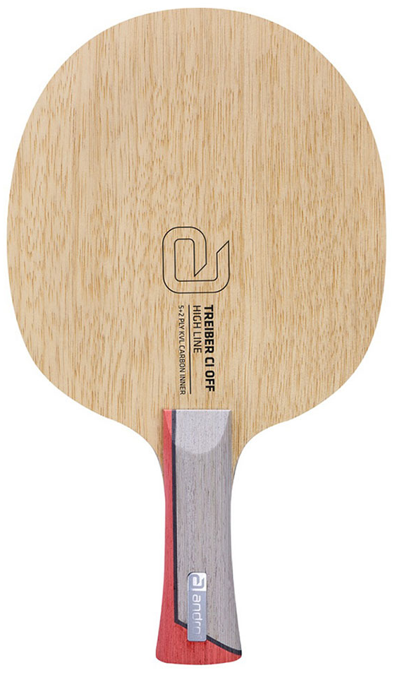 Andro Treiber CI Offensive - Table Tennis Blade - Flared