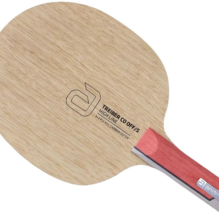 Andro Treiber CO Offensive - Table Tennis Blade - Straight Handle